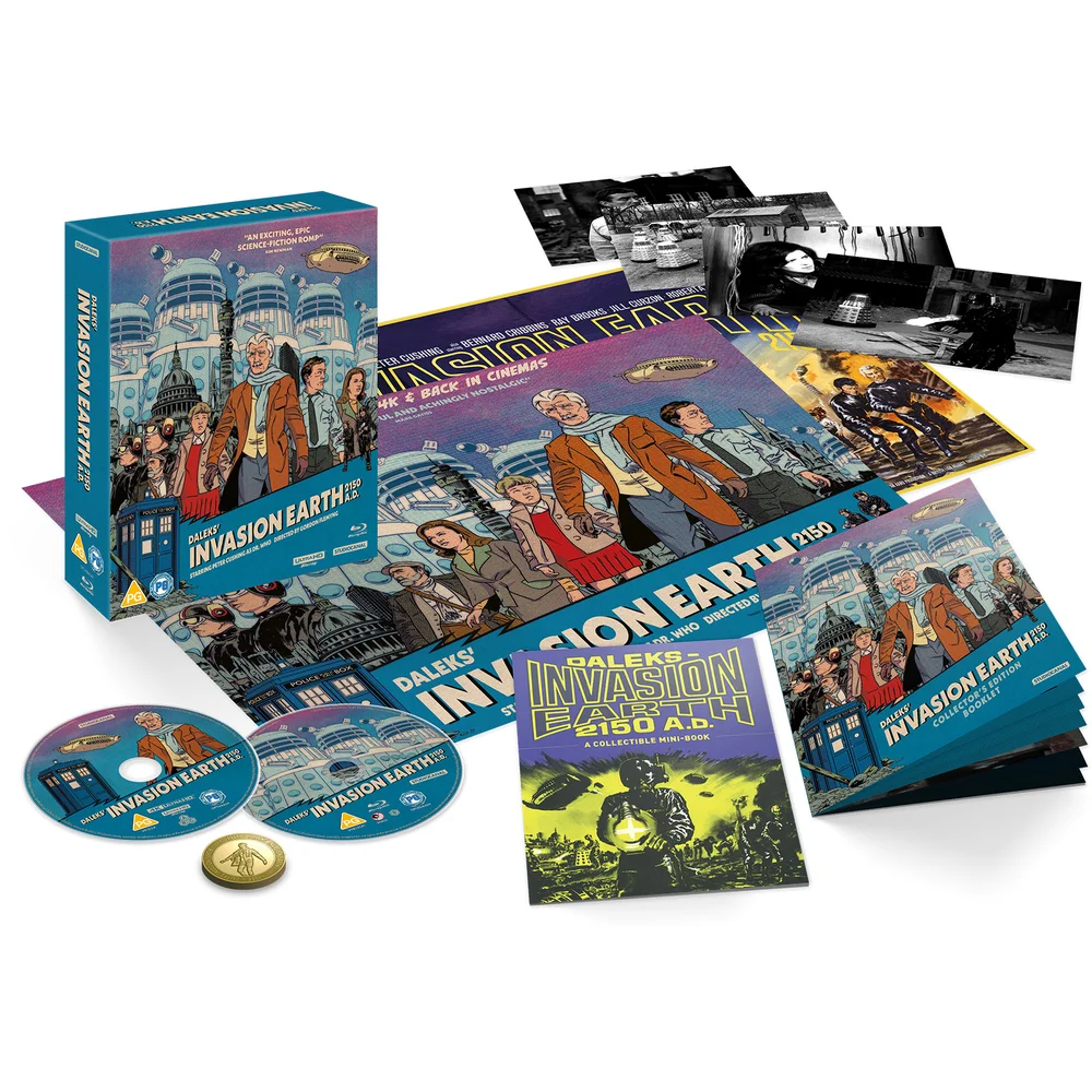Daleks' Invasion Earth 2150 A.D. 4K Ultra HD Collector's Edition (includes Blu-ray) Image 1