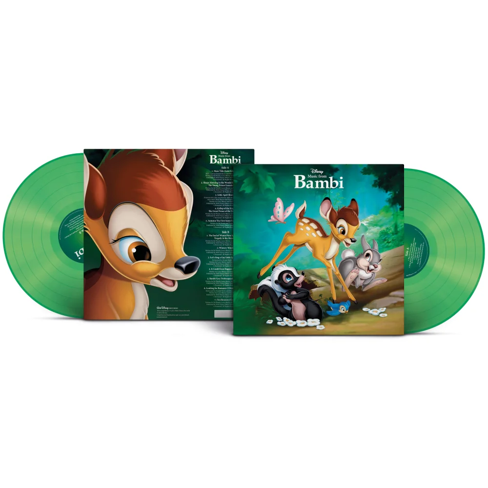 Music from Bambi (80th Anniversary) (Light Green Colour Vinyl) Vinyl Image 1