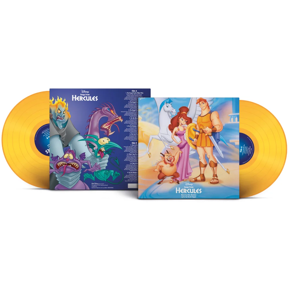 Songs from Hercules (25th Anniversary) (Orange Transparent Colour Vinyl) Vinyl Image 1