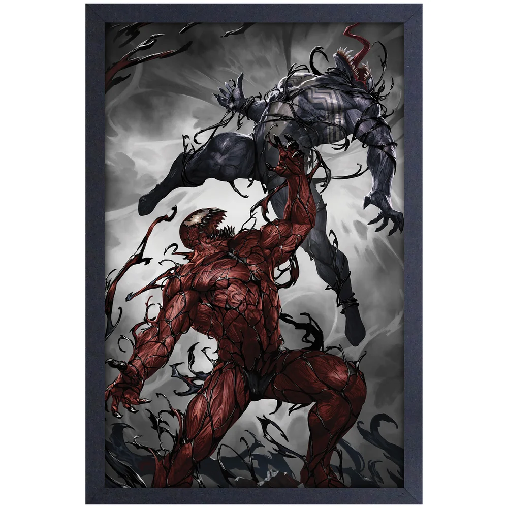 Marvel Carnage Symbiote Framed Art Print Image 1
