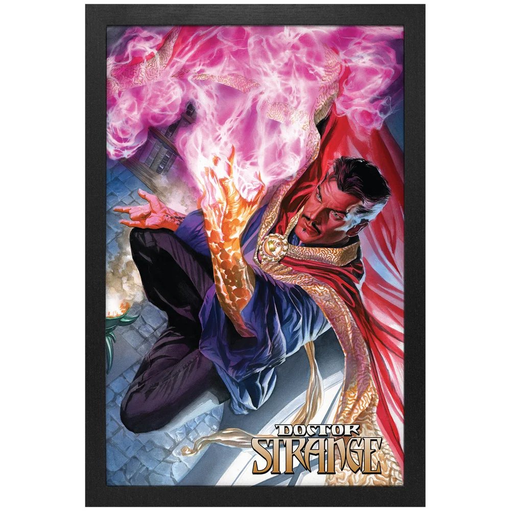 Marvel Doctor Strange More Power Alex Ross Framed Art Print Image 1