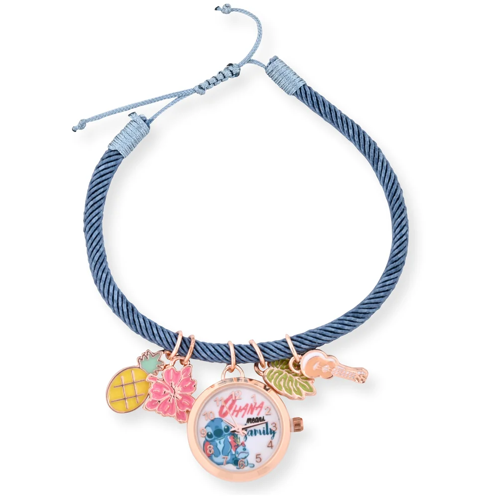 Disney Lilo & Stitch Braided Charm Watch Image 1