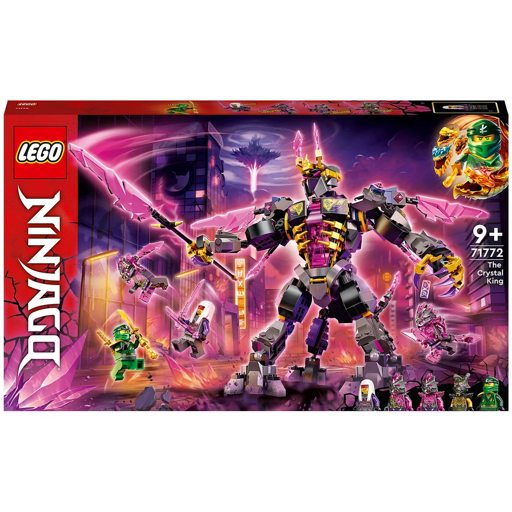LEGO NINJAGO: The Crystal King Action Figure Robot Set (71772) Image 1