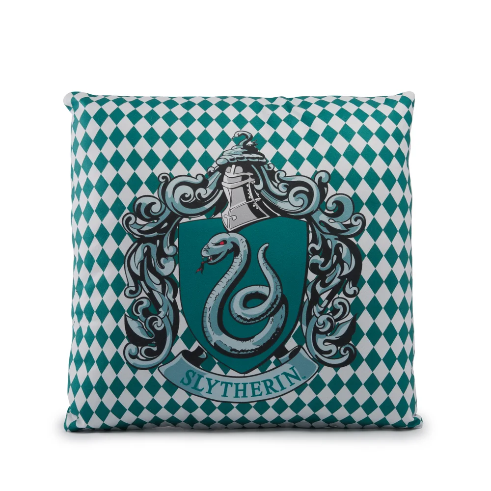 Harry Potter Slytherin Square Cushion - 40x40cm - Soft Touch Image 1