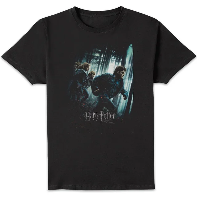 Harry Potter Deathly Hallows Part 1 Unisex T-Shirt - Black