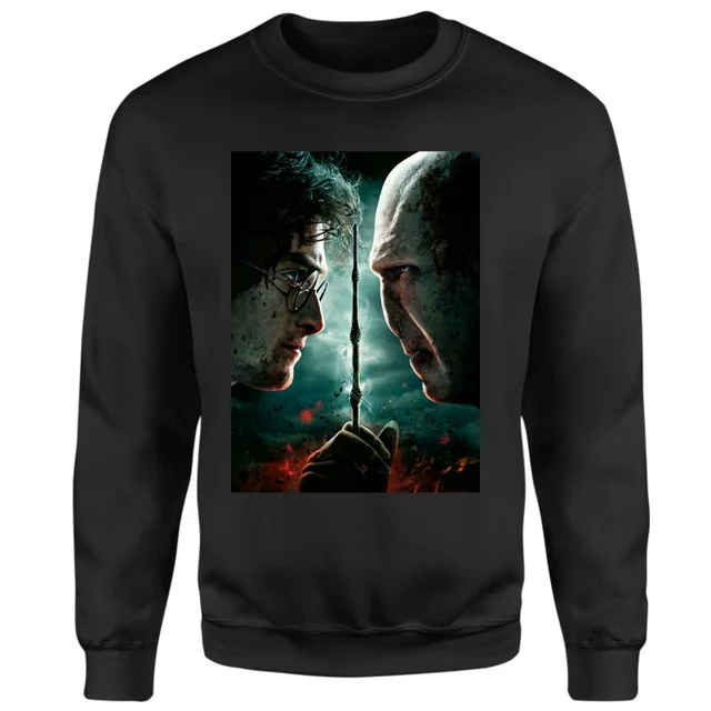 Harry Potter Deathly Hallows - Part 2 Sweatshirt - Black