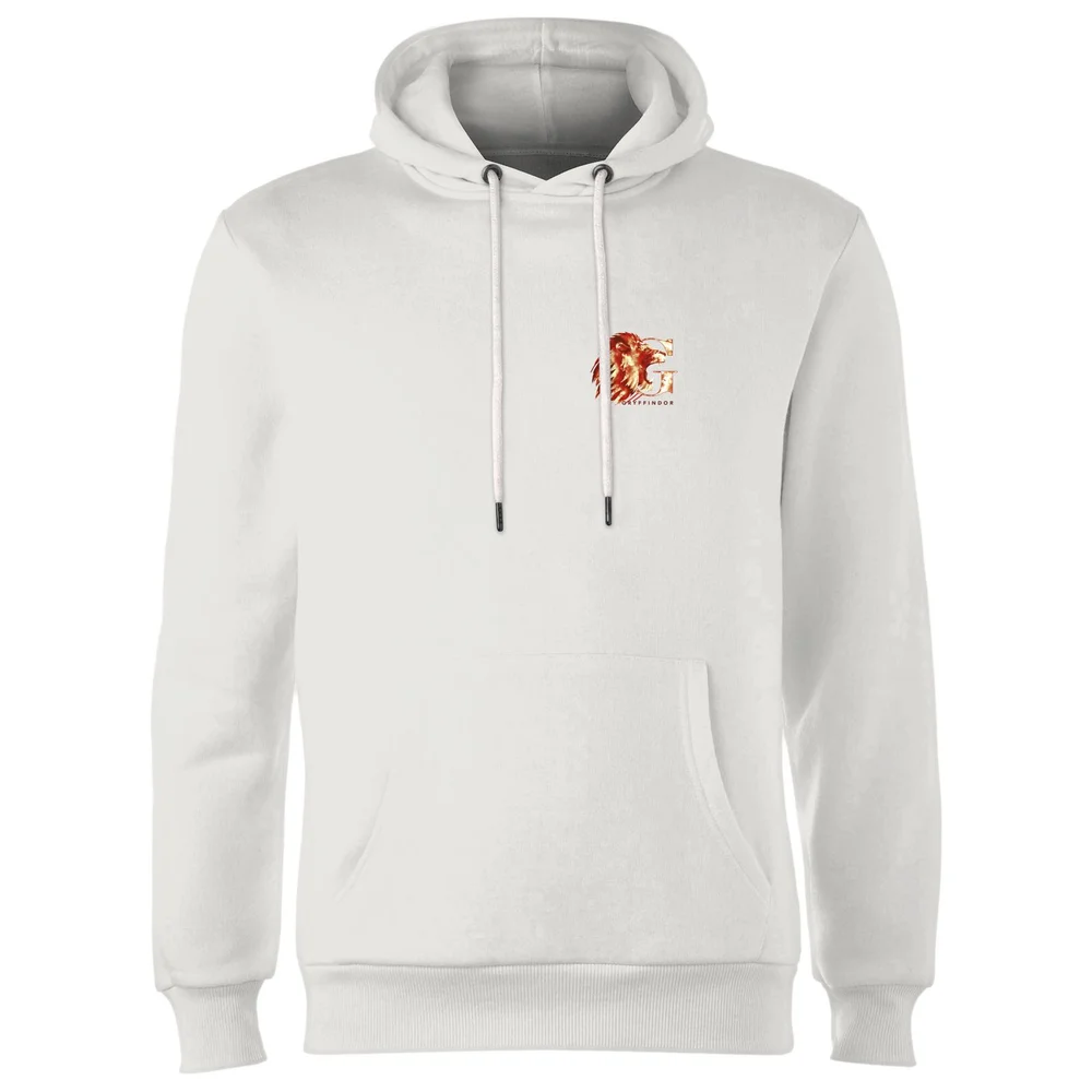 Harry Potter Gryffindor Hoodie - White - S Image 1