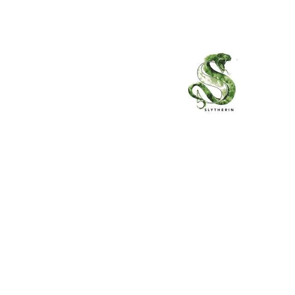 Harry Potter Slytherin Hoodie - White