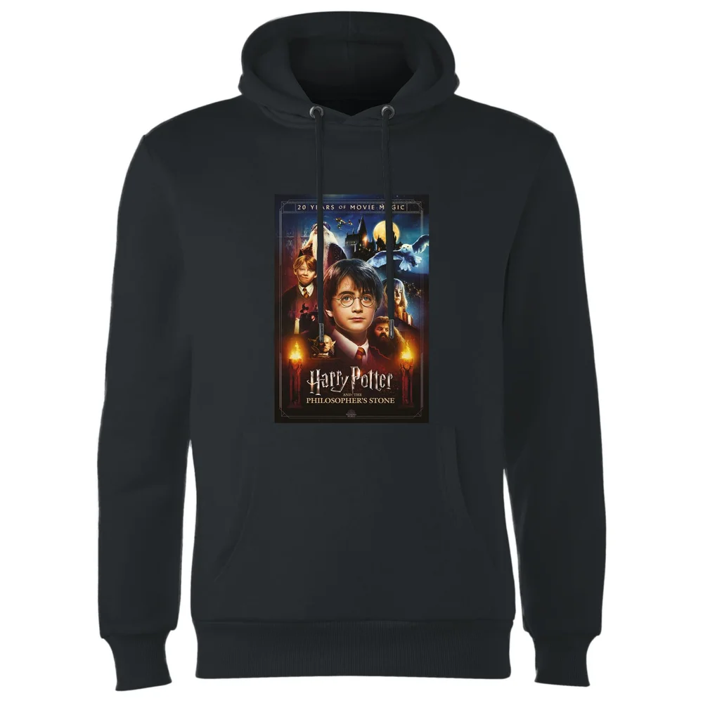Harry Potter Philosopher's Stone Hoodie - Black - S Image 1