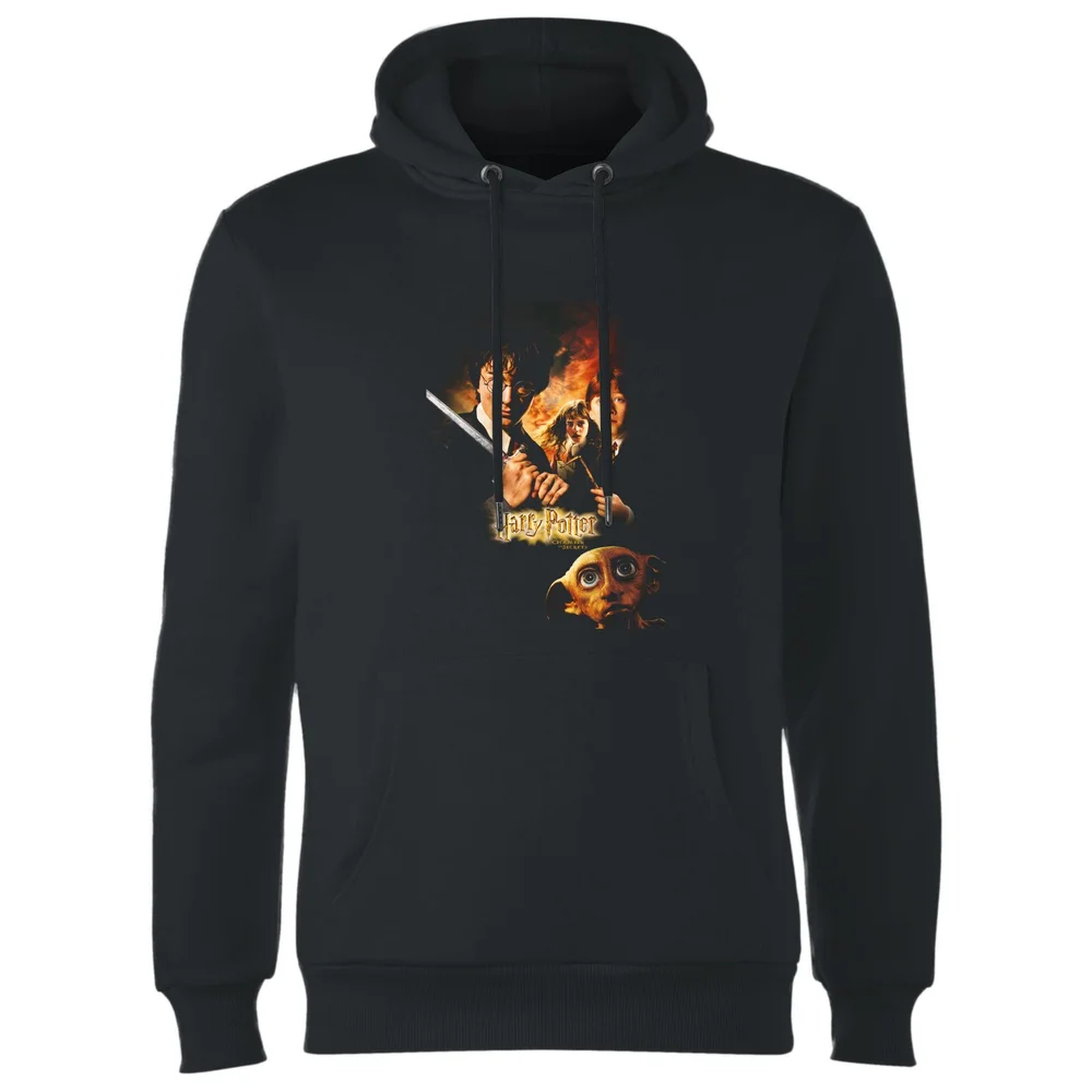 Harry Potter Chamber Of Secrets Hoodie - Black - S Image 1