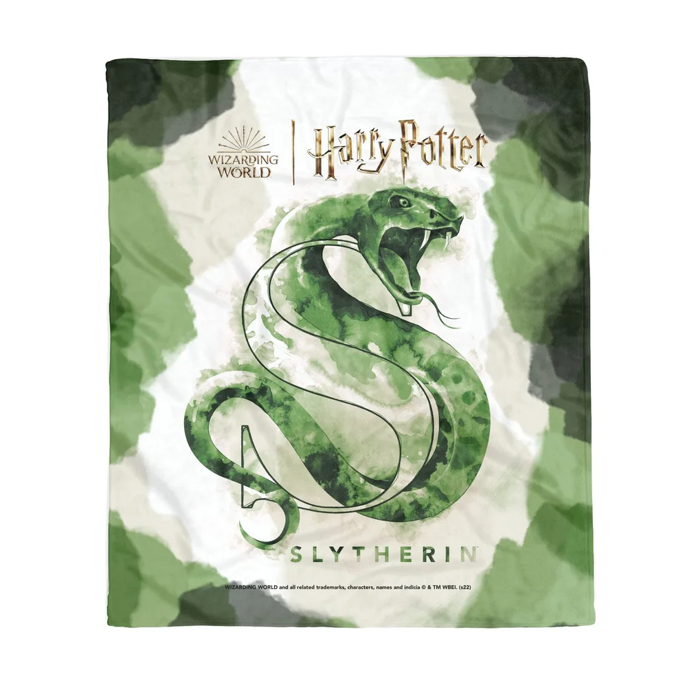 Harry Potter Slytherin Fleece Blanket - M Image 1