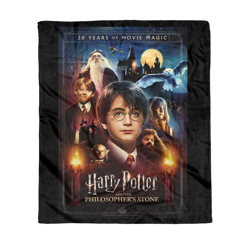 Harry Potter Philosopher's Stone Fleece Blanket - M Image 1