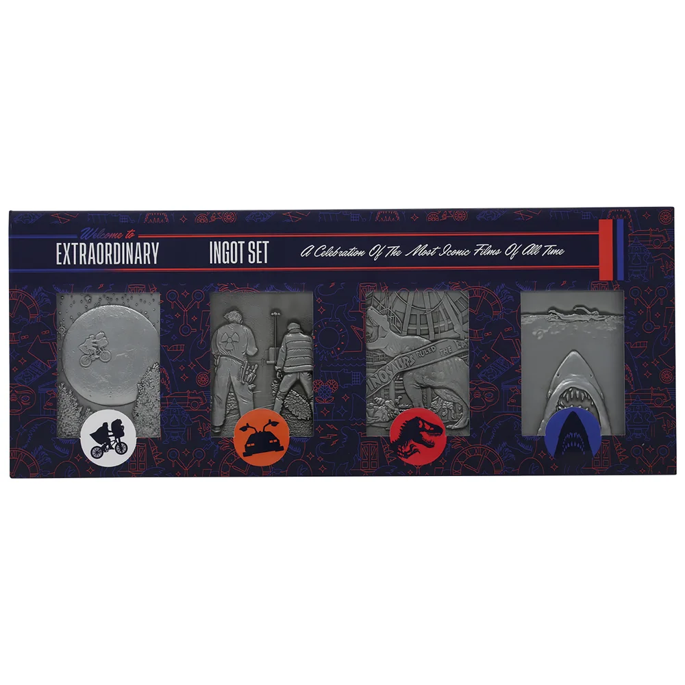 Fanattik Amblin 4 Piece Ingot Collection Image 1