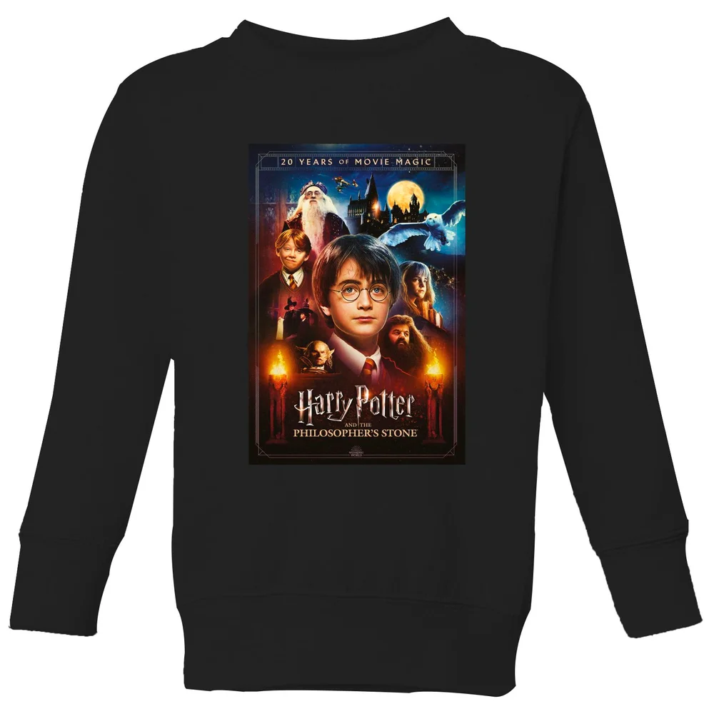 Harry Potter Philosopher's Stone Kids' Sweatshirt - Black - 3-4 Years Image 1