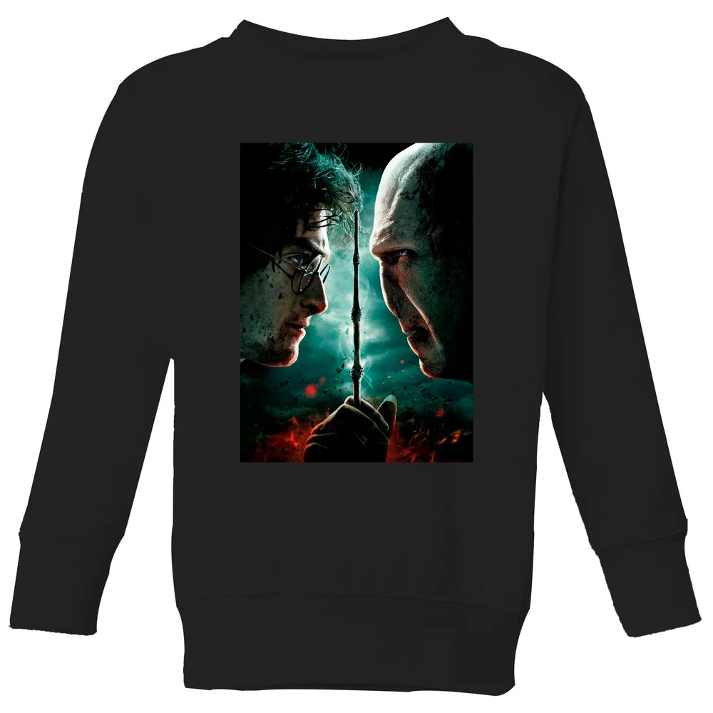 Harry Potter Deathly Hallows - Part 2 Kids' Sweatshirt - Black - 3-4 Years Image 1