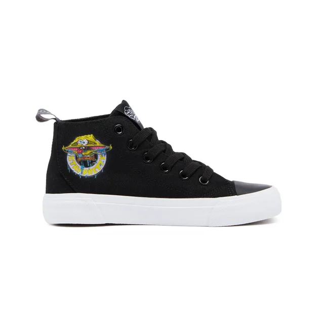 Akedo x SpongeBob SquarePants Kids' High Top - Black
