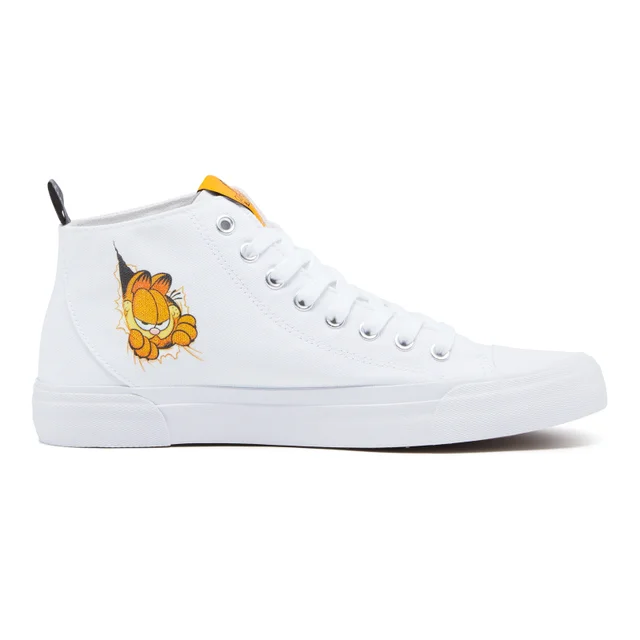 Akedo x Garfield High Top - White