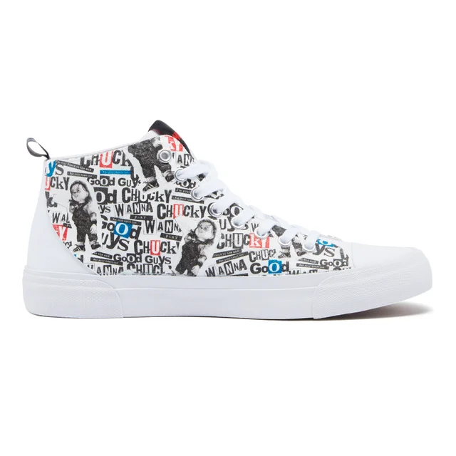 Akedo x Chucky Ransom High Top - White
