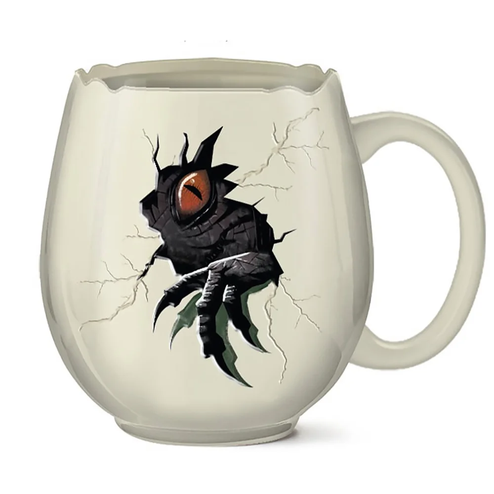 Jurassic Park Hatching Egg Sculpted Ceramic Mug Image 1