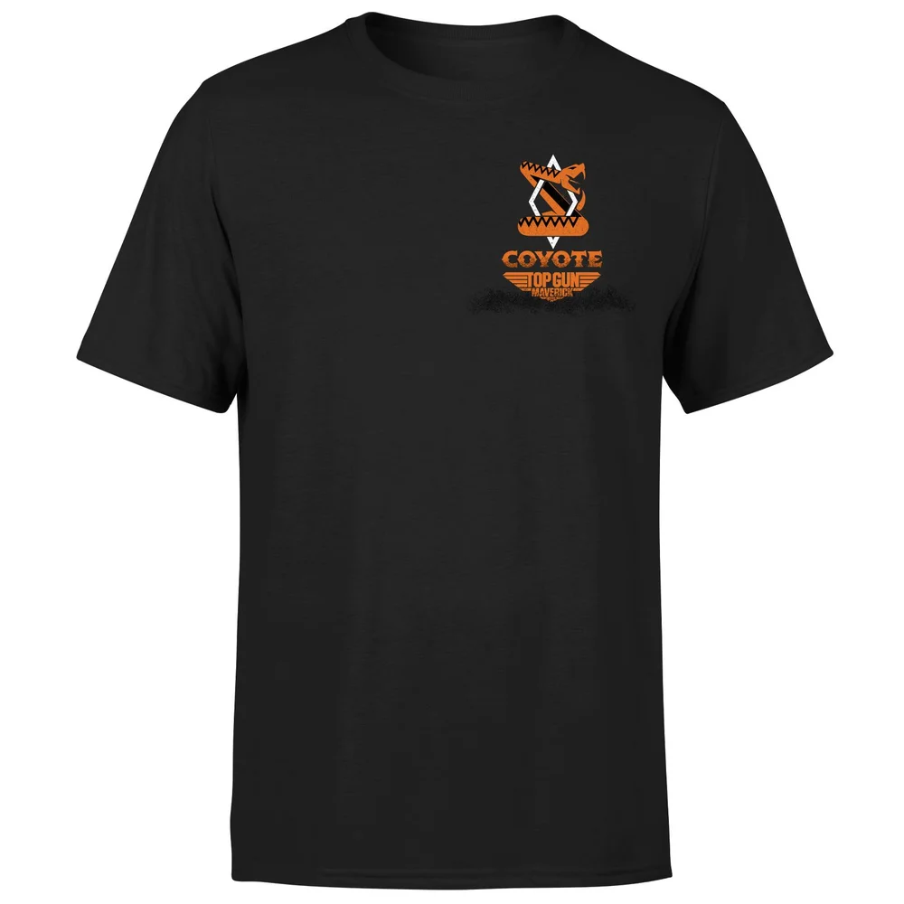 Top Gun Team Coyote Unisex T-Shirt - Black - S Image 1