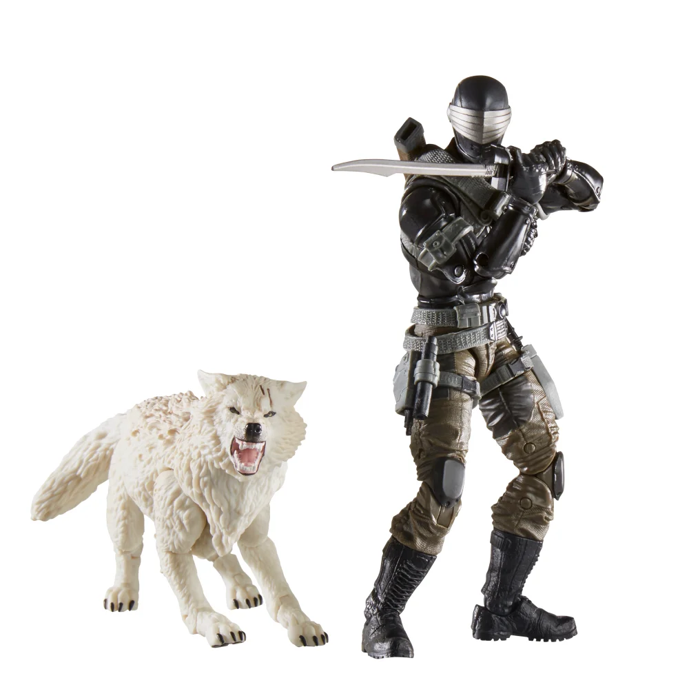Hasbro G.I. Joe Classified Series Snake Eyes & Timber 6 Inch Action Figures with Custom Package Art Image 1