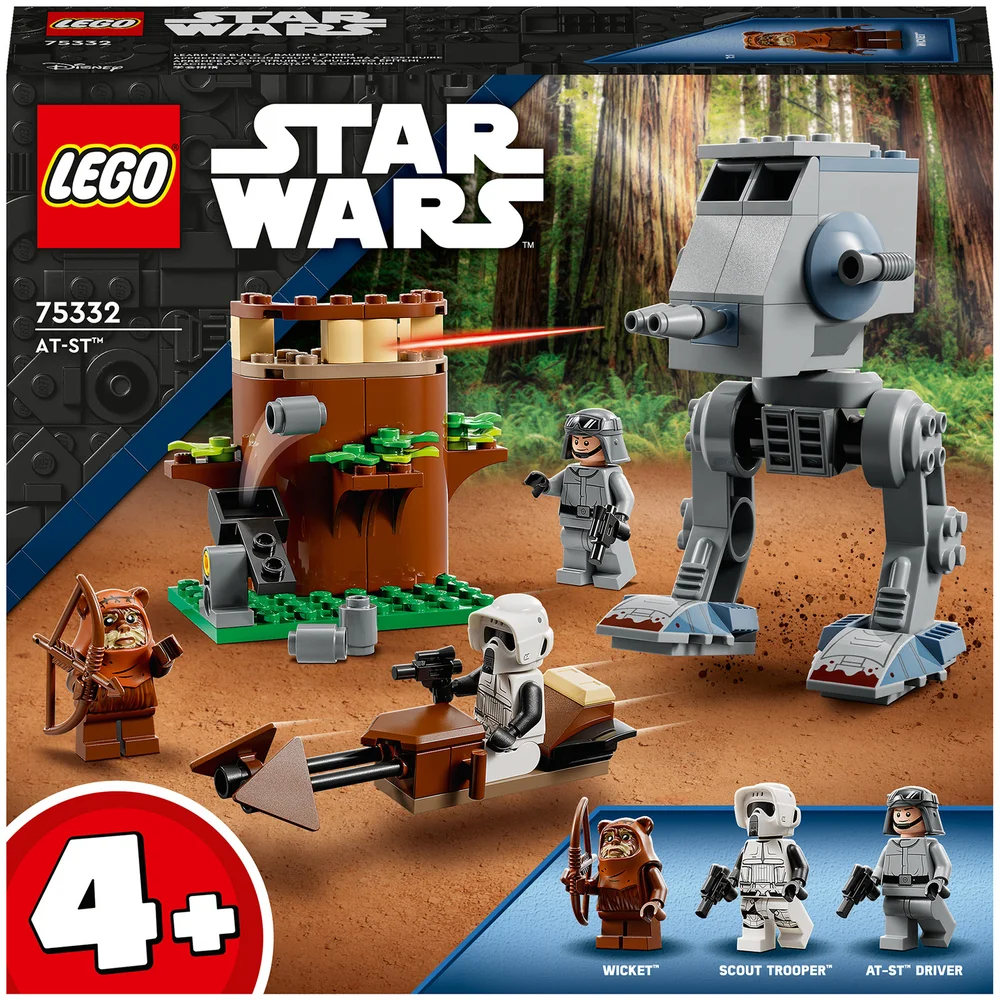 LEGO Star Wars 4+ Classic AT-ST Walker Toy (75332) Image 1