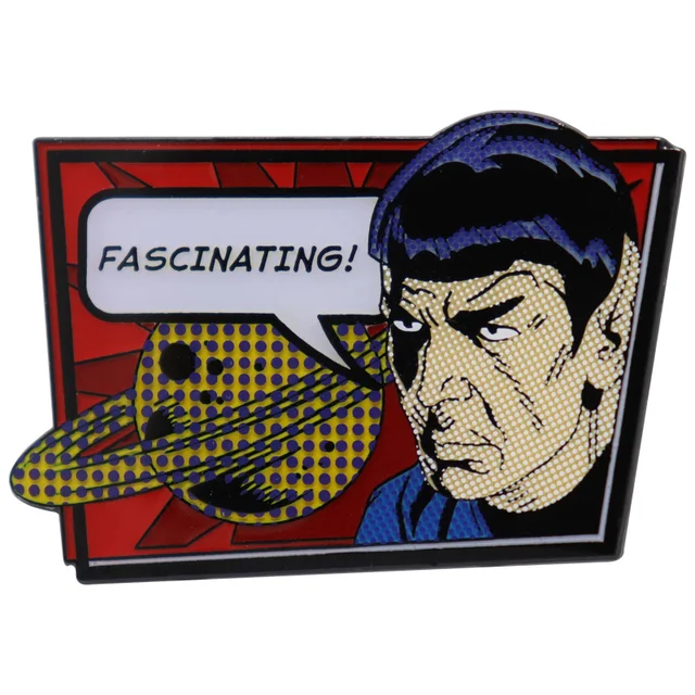 Fanattik Star Trek Limited Editon Spock Pin Badge
