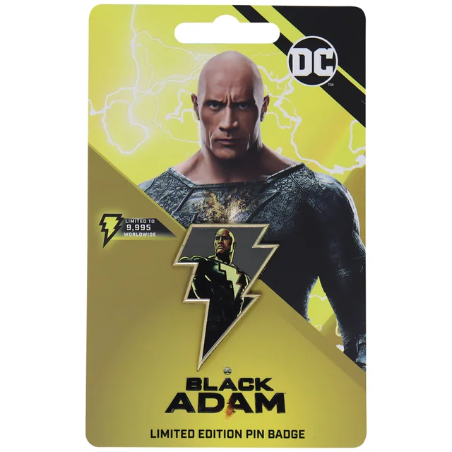 Fanattik Black Adam Limited Edition Pin Badge