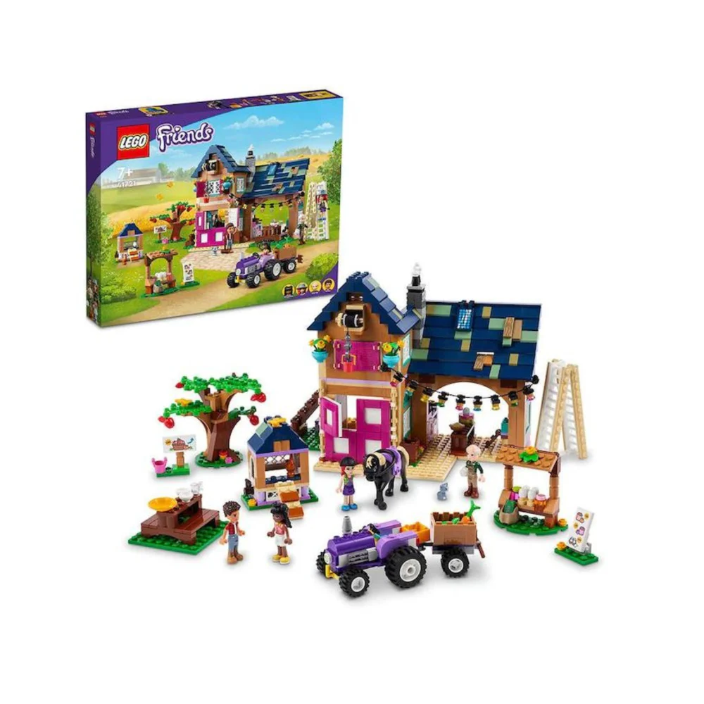 LEGO Friends: Organic Farm House Toy with Horse Stable (41721) Image 1