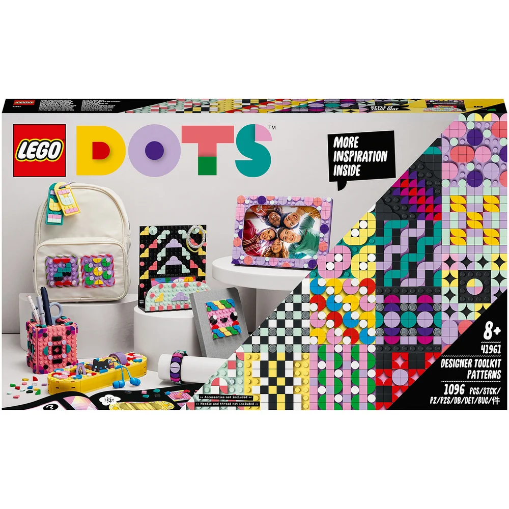 LEGO DOTS: Designer Toolkit-Patterns 10 in 1 Crafts Set (41961) Image 1
