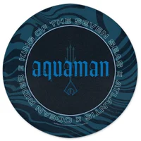 Aquaman Ocean Raider Round Bath Mat