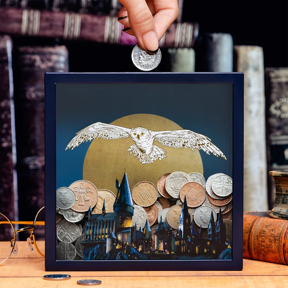 Harry Potter Hedwig Frame Money Box Image 1