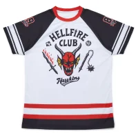 Stranger Things Hellfire Club Team Jersey - undefined undefined