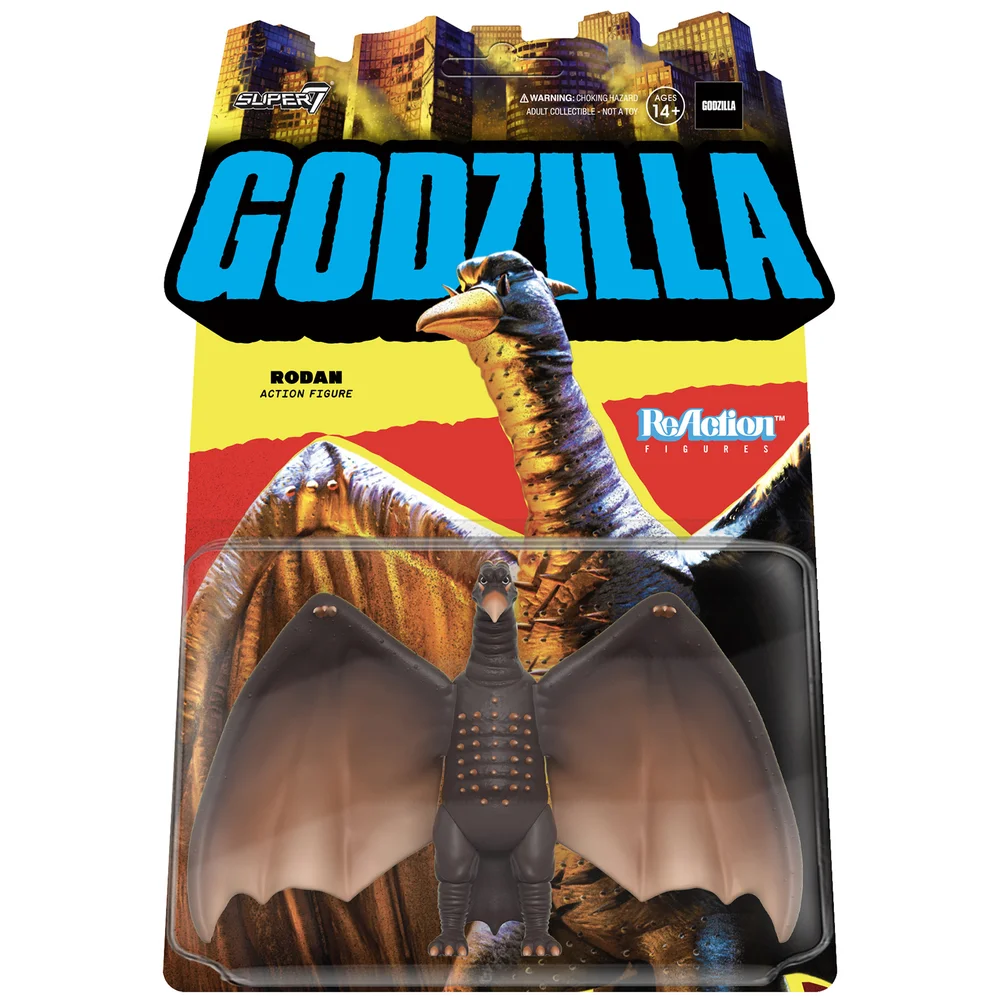 Super7 Toho Reaction Figure - Rodan Image 1