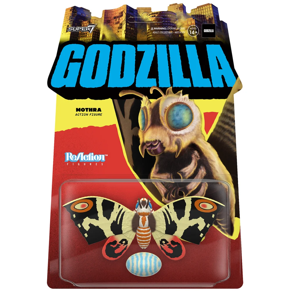 Super7 Toho Reaction Figure - Mothra Image 1