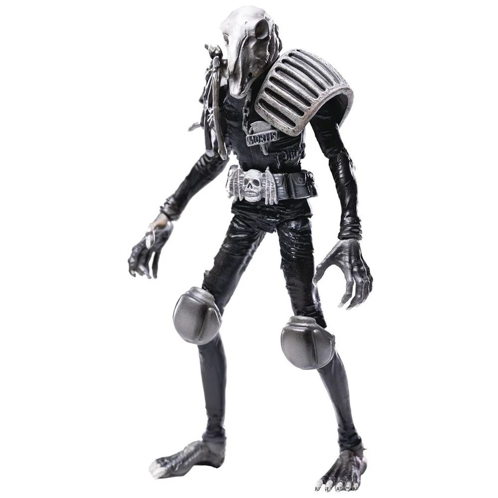 Hiya Toys Judge Dredd Exquisite Mini 1:18 Scale Figure - Black and White Judge Mortis Image 1