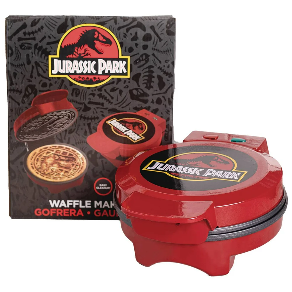 Uncanny Brands Jurassic Park T-Rex Waffle Maker Image 1