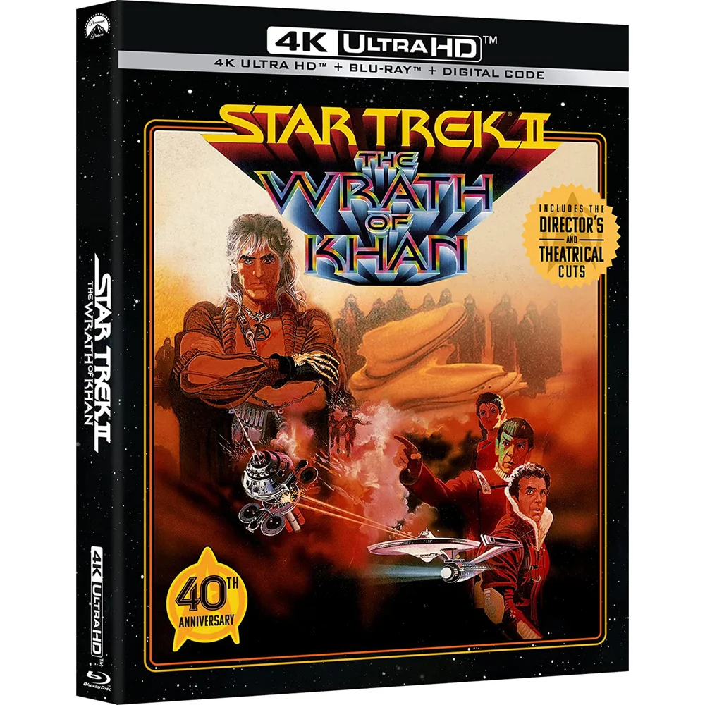Star Trek II: The Wrath Of Khan 4K Ultra HD (Inlcudes Blu-ray + Digital) Image 1