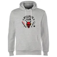Stranger Things Hellfire Club Hoodie - Grey
