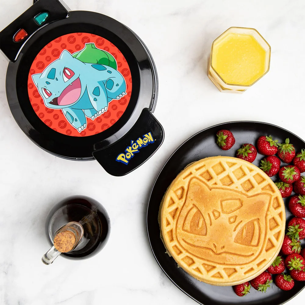 Pokémon Bulbasaur Waffle Maker - UK Plug Image 1