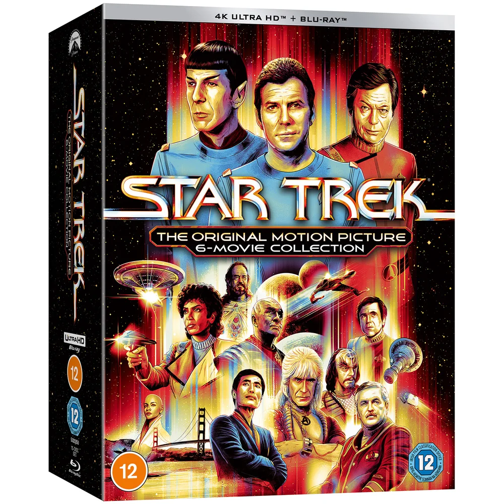 Star Trek: The Original Motion 4K Ultra HD Picture Collection 1-6 (Includes Blu-ray) Image 1