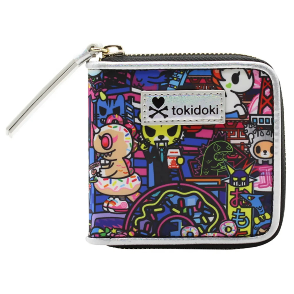 tokidoki Midnight Metropolis Small Zip Around Wallet Image 1
