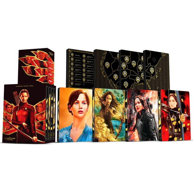 The Hunger Games: The Ultimate 4K Ultra HD Steelbook Collection (Includes Blu-ray)