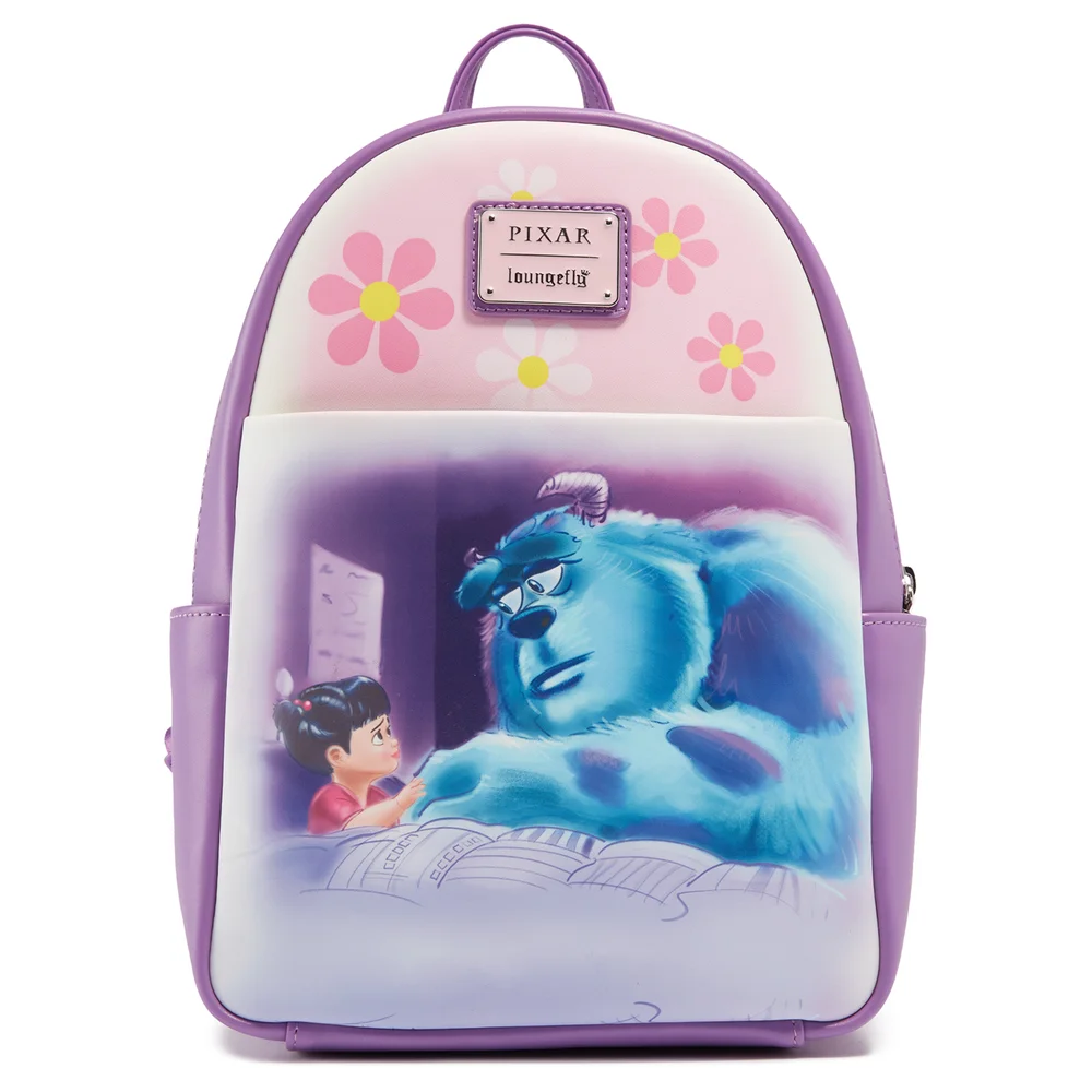 Loungefly Disney Moments Monsters Inc Sully and Boo Mini Backpack - VeryNeko Exclusive Image 1