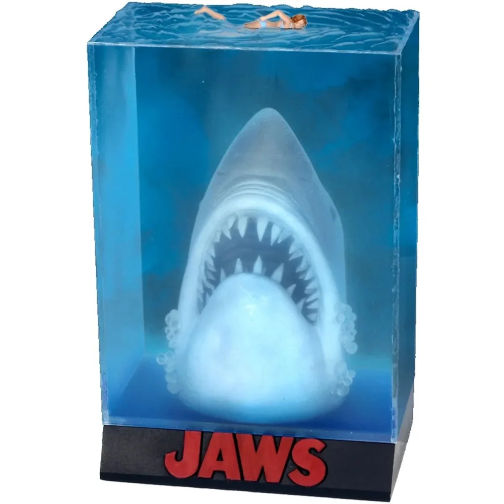 Jaws 3D Movie Poster Diorama Image 1