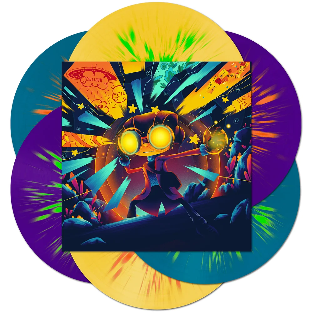 iam8bit - Psychonauts 2 Vinyl Soundtrack - 6xLP Complete Edition Box Set Image 1