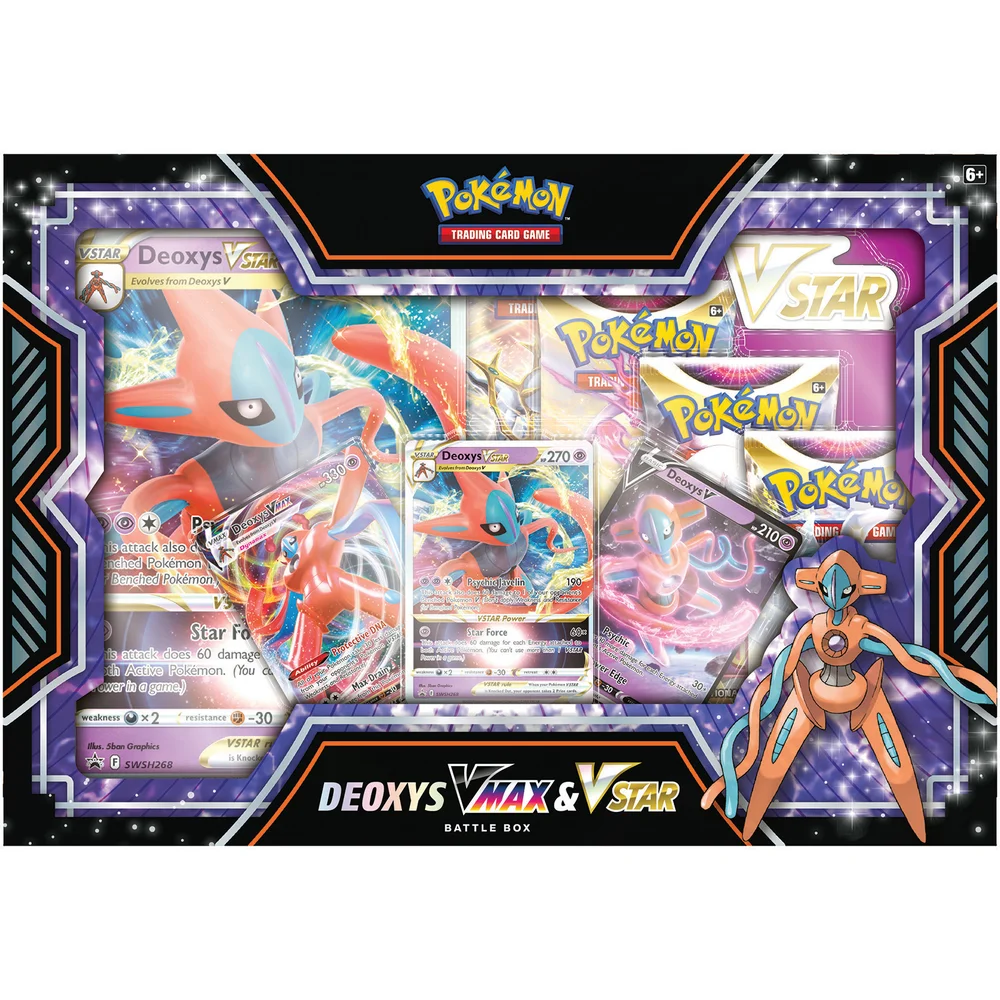 Pokémon TCG: Deoxys/ Zeraora VMAX & VSTAR Battle Box Image 1