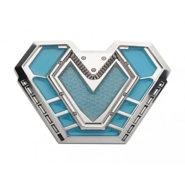 SalesOne Marvel Black Panther Wakanda Forever Ironheart Arc Reactor Pin Replica