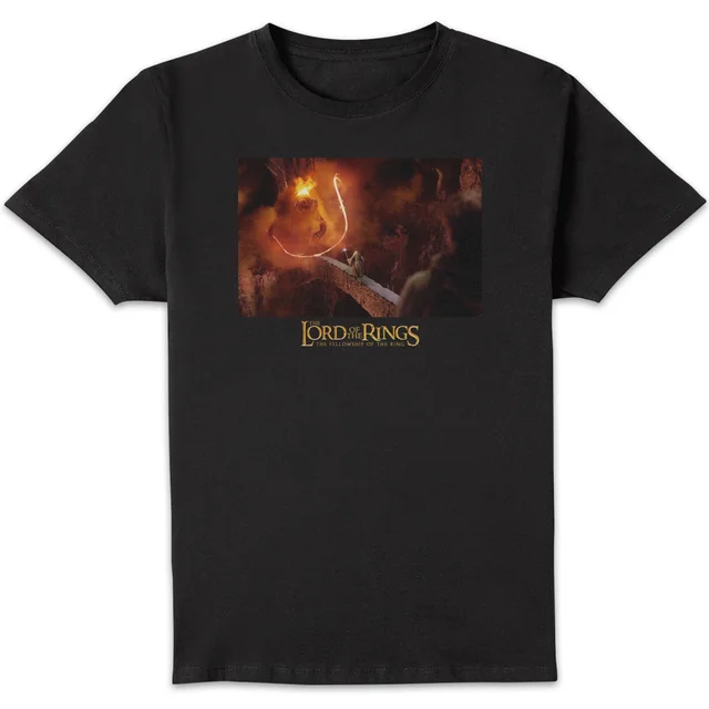 Lord Of The Rings You Shall Not Pass Men's T-Shirt - Black