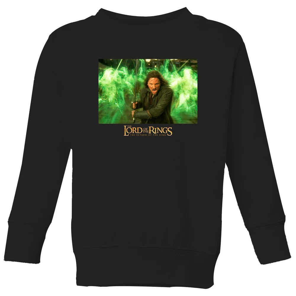 Lord Of The Rings Aragorn Kids' Sweatshirt - Black - 3-4 Years Image 1